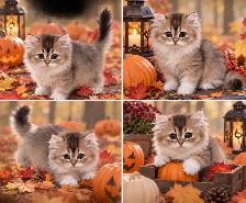 Purebred British Longhair Kitten-Blue bicolour - Photo 2