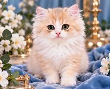 Purebred British Longhair Kitten-Blue bicolour - Photo 4