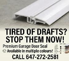 ⭐️GARAGE DOOR WEATHERSTRIPPING⭐️
