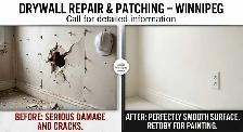 DRYWALL REPAIR & PATCHING – WINNIPEG