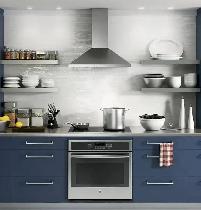 NEW 30" GE 350 CFM Wall Mount Pyramid Chimney Range Hood - Photo 3