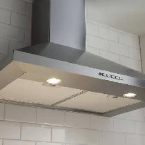 NEW 30" GE 350 CFM Wall Mount Pyramid Chimney Range Hood - Photo 4