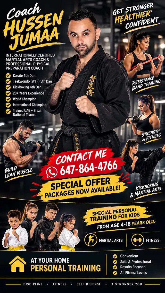 martial arts cosch