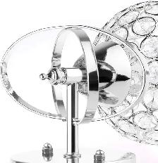 Wall Sconces, Modern Wall Light Crystal Glass Ball Pendant Bedro - Photo 3
