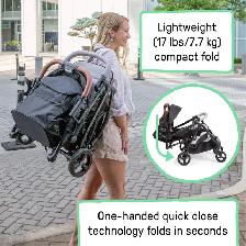 Lightly Used, Exc.Condition, Ingenuity 3DQuickClose CS  Stroller - Photo 3