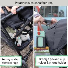 Lightly Used, Exc.Condition, Ingenuity 3DQuickClose CS  Stroller - Photo 8