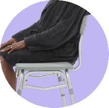 Medline Transfer Bench with Back, Gray, Brand New - Photo 7