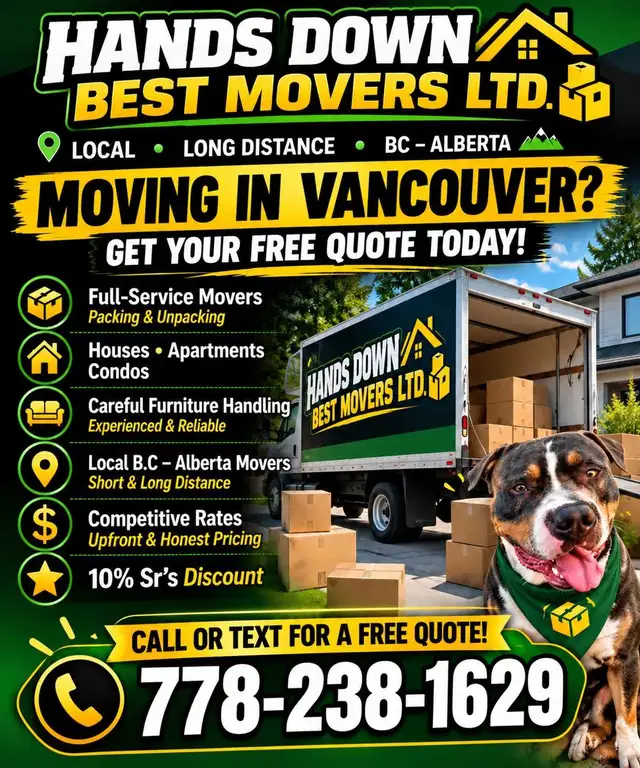 hands down best movers Ltd