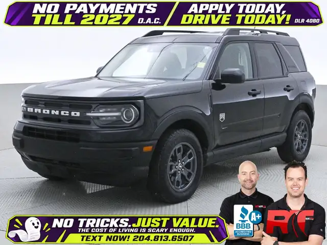 2024 Ford Bronco Sport Big Bend 4WD - Tow, Heated Seats, Remote
