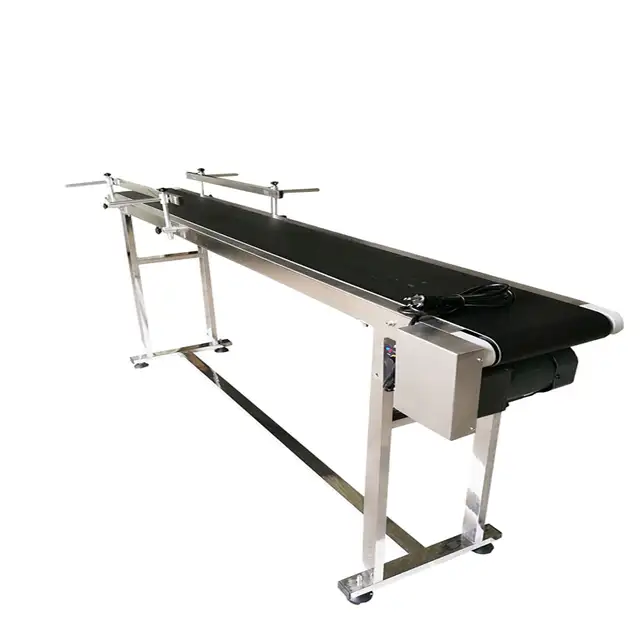 110V 70.8X7.8' PVC Belt Conveyor Packaging 230014