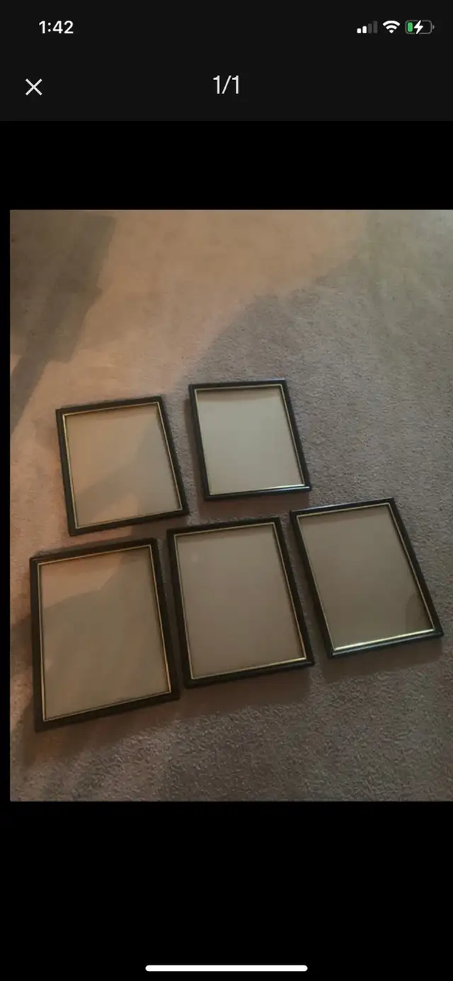 New 8x10 picture frames!