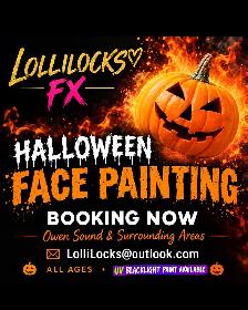 HALLOWEEN FACE PAINTING FIR YOUR EVENT