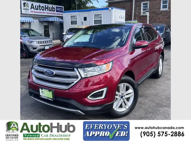 2016 Ford Edge SEL-3.5L-AWD-NAV-BACKUP CAMERA-PANO.ROOF