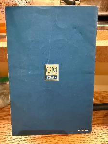 Vintage 1955  GM PD-4501 Scenicruiser Bus Coach Operating Manual - Photo 4