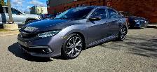 2020 Honda Civic Touring CVT-LEATHER-SUNROOF-HEATED SEATS-REVERS