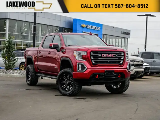 2019 GMC Sierra 1500 AT4 Premium 6.2L | Power Sunroof | 4in Lift