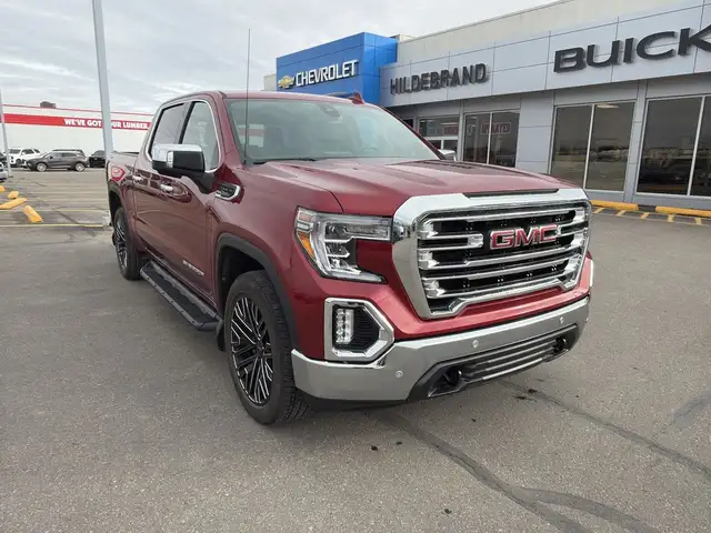 2019 GMC Sierra 1500 SLT. 5.3L V8 4WD. Crew Cab Leather Sunroof