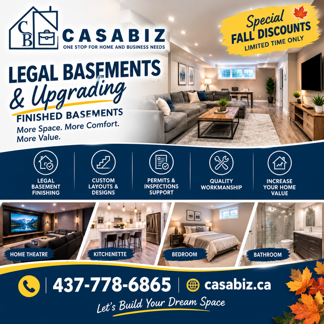 Legal Basement/Drawings/Renovation