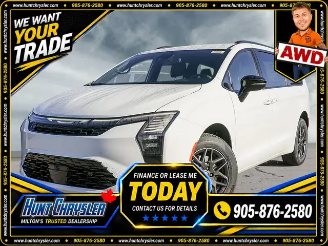 2027 Chrysler Pacifica SELECT AWD | BSM | FWD COLL | LANE | HTD