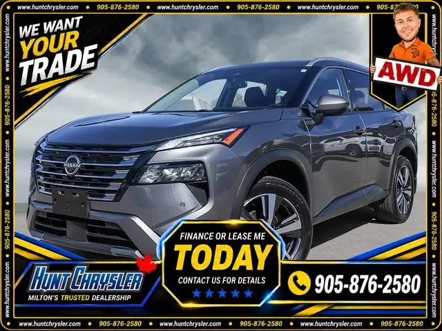 2024 Nissan Rogue SL | PANO | BOSE | 19S | 360 | NAVI | BSM | RR