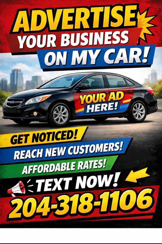 Advertise Your Business On My Car