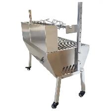 35' Charcoal BBQ Grill Grill Roaster Stainless Steel 251119 - Photo 3