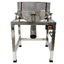 110V Sieve Stainless Steel Round Powder Shaker 40&100M 230335