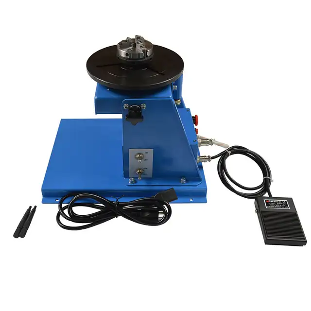 10KG Rotator Welding Positioner with 65mm 3-jaw Chuck 251028