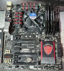 MSI Z97 GAMING 5   i5-4690K   16GB DDR3 – TESTED – $140 OBO