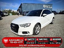 2017 Audi A3 Premium Quattro Certified No Accidents