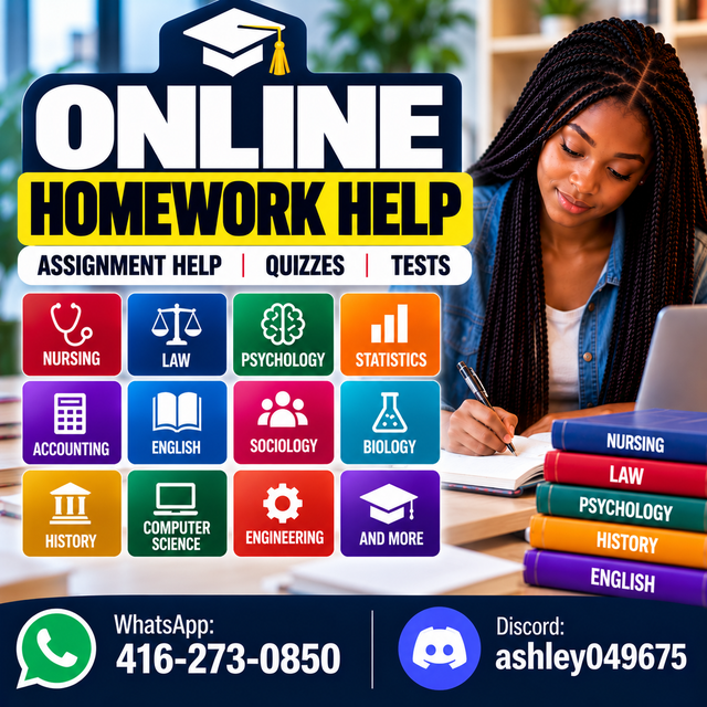 NURSING TUTORING, PSYCHOLOGY, PHILOSOPHY SOCIOLOGY LAW, ENGLIS