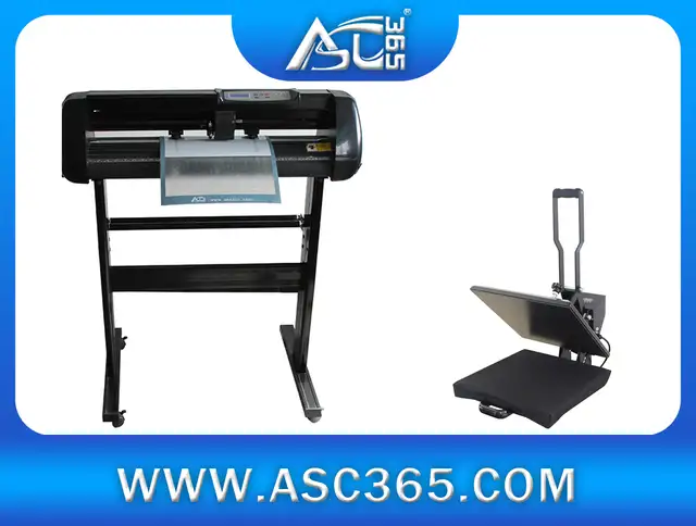 Heat Press Machine HTV 24' Vinyl Cutting Plotter 004551 110035