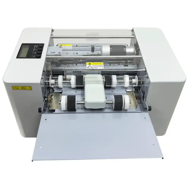 110V A4 Fully Automatic Business Card Cutting Machine 026054