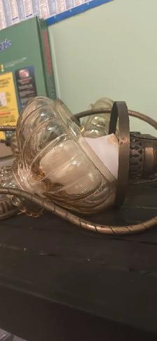 3 Vintage hanging Lights - Photo 3