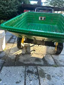 John Deere lawnmower trailer