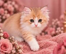 Purebred British Longhair Kitten - Photo 3