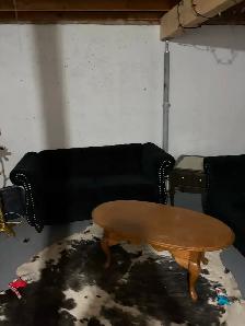 2 black couches for sale!