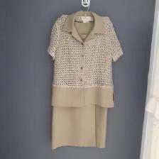 SETNEUF CHIC SELÈNE GR SMALL FEMME JUPE LONGUE HAUT VESTE $15.00