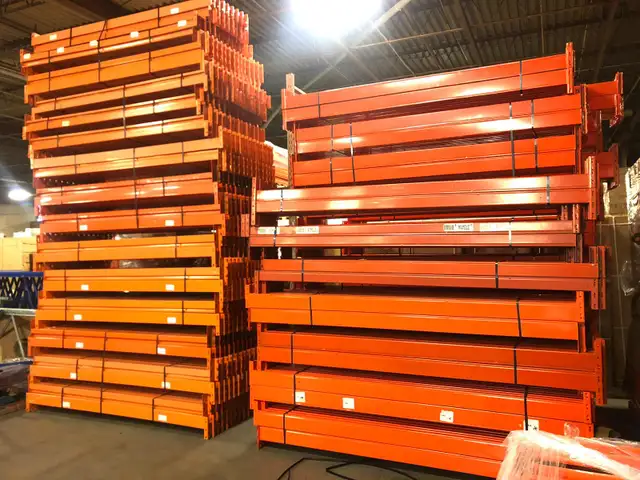 10 ft x 5' USED Redirack Beams for Pallet Racking Mint Condition