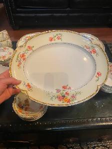Antique 1930's dish set Pareek 'Jasmine' - Photo 5