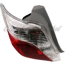 Toyota Yaris Hatchback 2012-2014 Tail Lights Left and Right - Photo 4