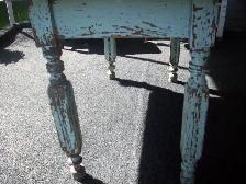 TABLE À PANNEAUX ANTIQUE - Photo 6