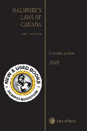 Halsbury's Laws of Canada Construction 2025 9780433536437