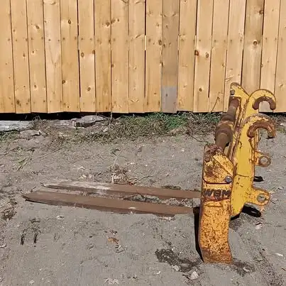 Weldco-Beales 54' Pallet Forks — JRB 416 Quick Attach