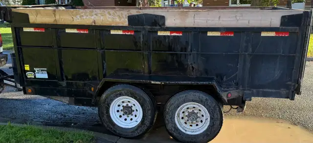 6x12 dump trailer