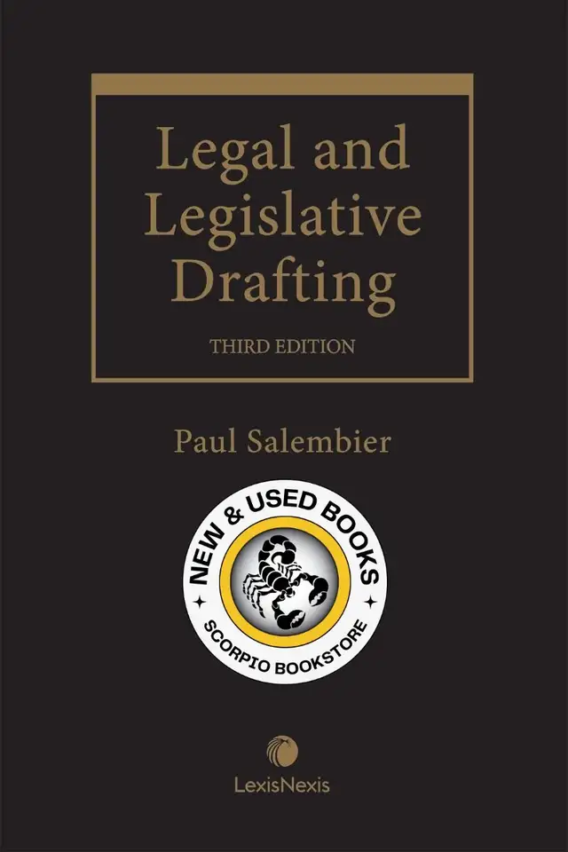 Legal and Legislative Drafting 3rd Edition 9780433528166