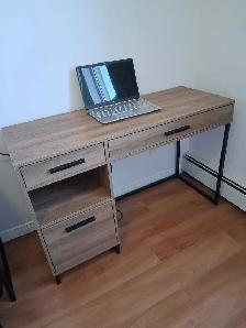Like New 3 Drawer desk with Computer Chair. - Photo 8