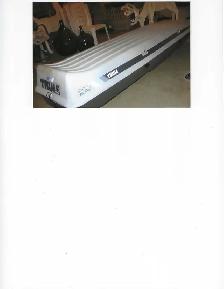 Thule 250 auto rooftop ski box