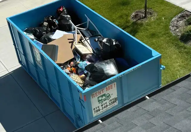 RENT A BIN TODAY - BEFORE THE SNOW - clear your garage