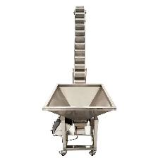 110V 6.8FT Bucket Stainless Steel Granule Conveyor Feeder057131 - Photo 3